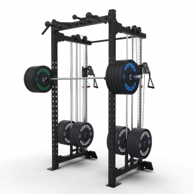 HRFT-400 Builder® Half Rack with Functional Trainers 