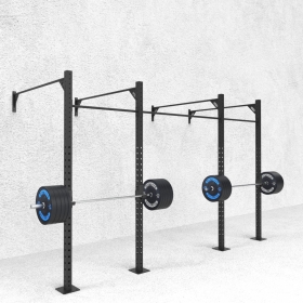 14' Wall-Mount Builder® Pull Up Rig: Single Bars