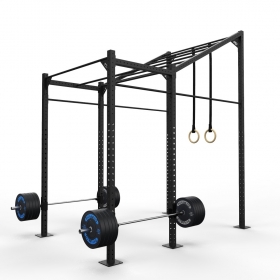 10' Freestanding Builder® Pull Up Rig: Advanced 1 w/ 2' Monkey Bar Spacing