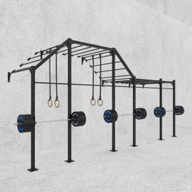 24' Wall-Mount Builder® Pull Up Rig: Advanced 2