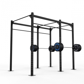 10' Freestanding Builder® Pull Up Rig: Dual-Independent Bars