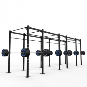 24' Freestanding Builder® Pull Up Rig: Dual-Independent Bars