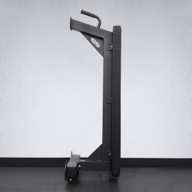 Optional Flat Bench Vertical Stand for upright storage