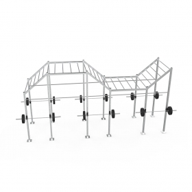 24' Galvanized Freestanding Builder Rig: Expert 1