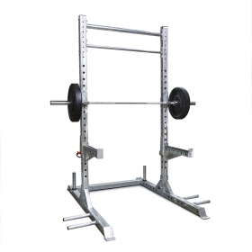 Galvanized Builder® Guillotine Squat Rack and Pull-Up Bar Combo
