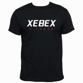 Xebex Fitness Logo T-Shirt: Black