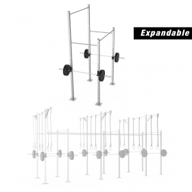 Galvanized Freestanding Expandable RMU 12' Height Pull-Up Rig