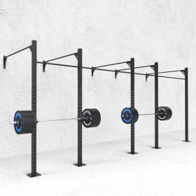 20' Wall-Mount Builder® Pull Up Rig: Single Bars