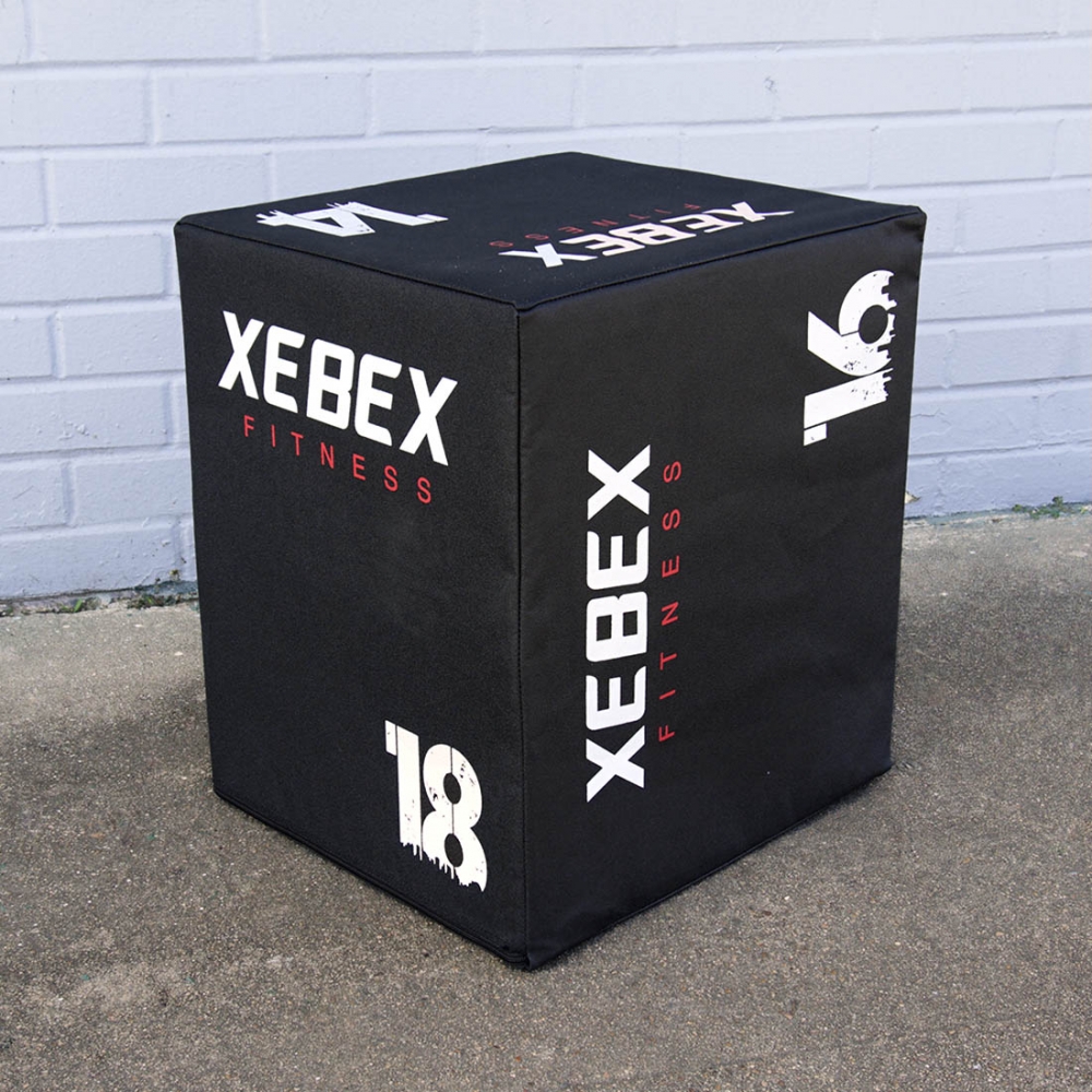 その他 DETO  FITNESS  X 2 BOX Xebex 3-in-1 Plyo Box: Assembled 14x16x18 (PLY14-WC-V) Get RXd