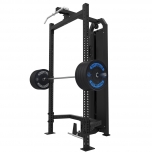 HRHL-400 Builder® Half Rack And High-Low Cable Attachment with 200LB Weight Stack 
