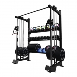 FTS-600 with Plate-Loaded Functional Trainers