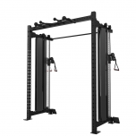 HRFT-600 Builder® Half Rack with Single Column Weight Stack Functional Trainers
