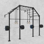 14' Wall-Mount Builder® Pull Up Rig: Advanced 1
