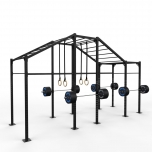 20' Freestanding Builder® Pull Up Rig: Advanced 1