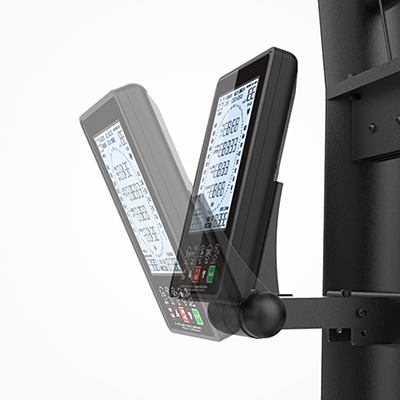 Smart Connect console with adjustable angle